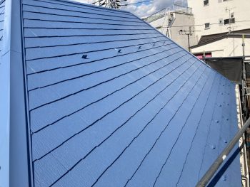 屋根塗装工事　遮熱塗料